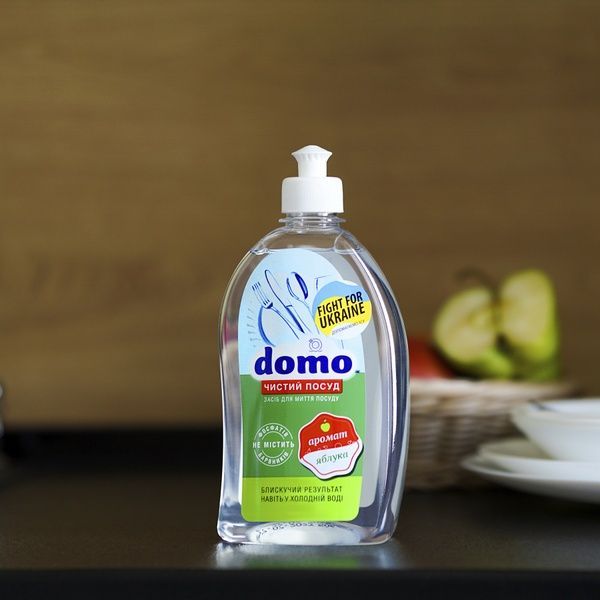 Засiб для миття посуду Domo ЯБЛУКО 500мл XD 33003 фото, купити
