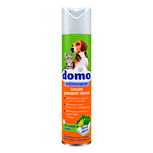 Нейтралізатор запахів домашніх тварин Лайм фреш Domo 250 мл XD 10055 фото, купити