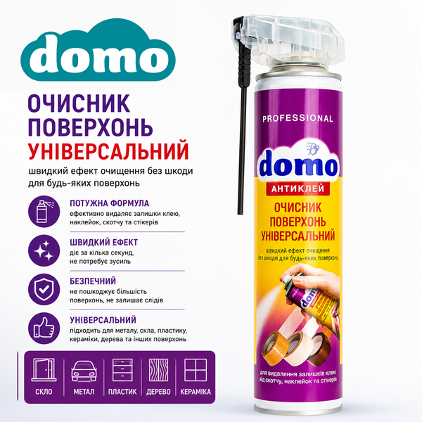 Антиклей Domo 320 мл XD 10296_1 фото, купити