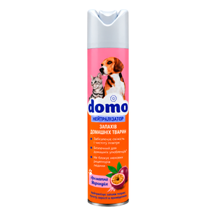 Нейтралізатор запахів домашніх тварин Ароматна маракуйя Domo 250 мл XD 10055 фото, купити