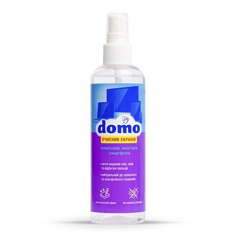 Очисник екранів телевізорів і моніторів Domo 150 мл XD 10094_1 фото, купити