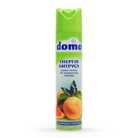 Освіжувач повітря Енергія цитруса Domo 300 мл XD 10010 фото, купити