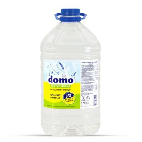 Средство для мытья посуды Domo ЛИМОН 5л XD 33303 фото, купить
