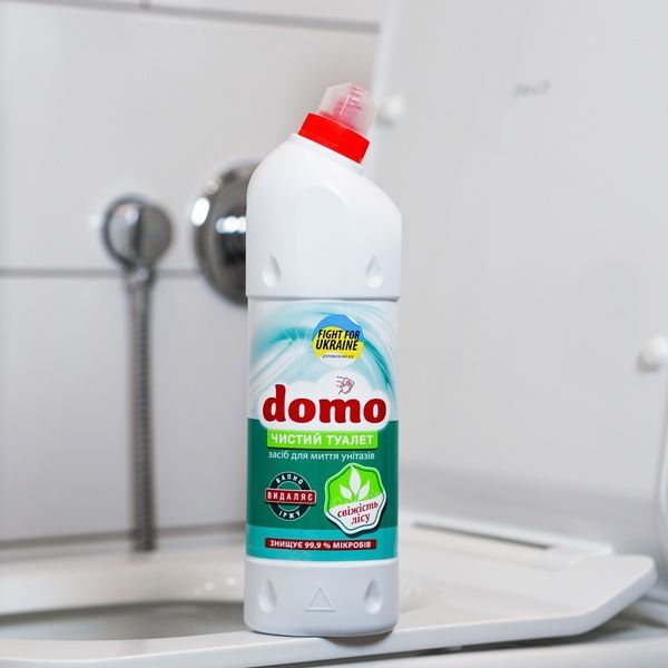 Засіб для миття унітазів DOMO Свіжість лісу 1 л XD 70011_1 фото, купити
