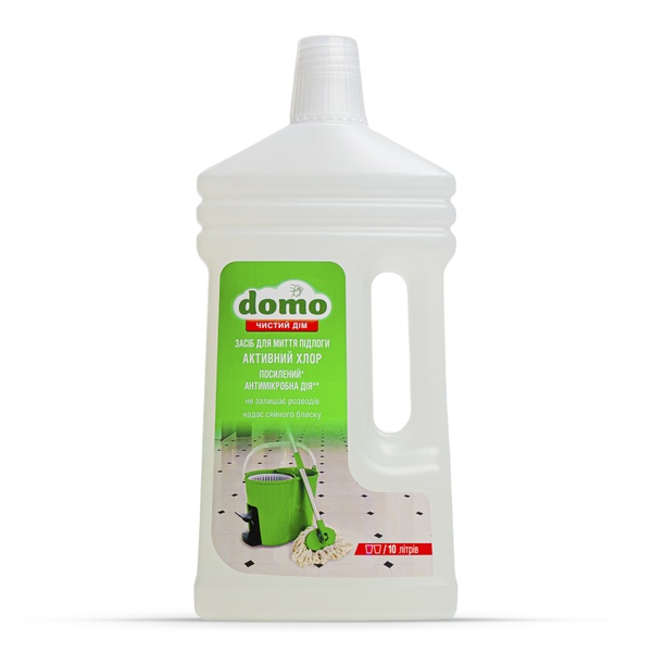 Засіб для миття підлоги Domo Активний хлор 1 л XD 70016 фото, купити